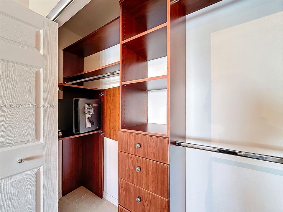 Primary bedroom His Closet