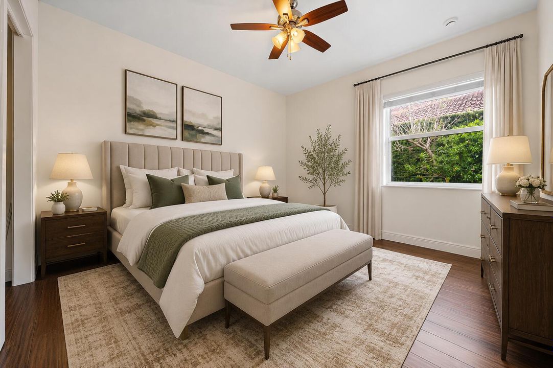 Bedroom - Virtually Staged