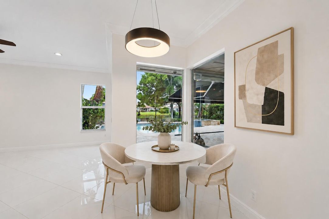 Breakfast Area - Virtually Staged