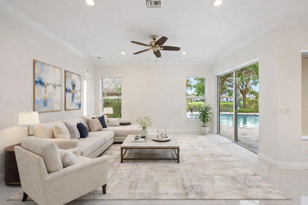 Family Room - Virtually Staged