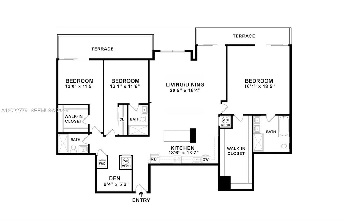 В аренду: $8,750 (3 спален, 3 ванн, 2156 Квадратных фут)