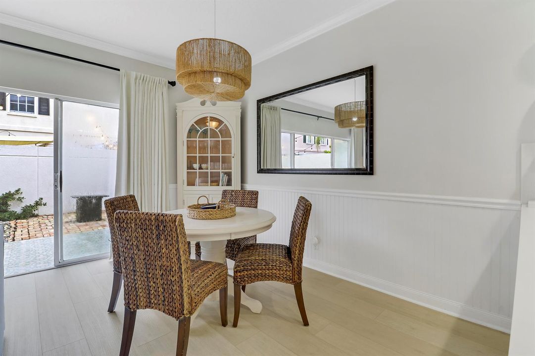 Dining area