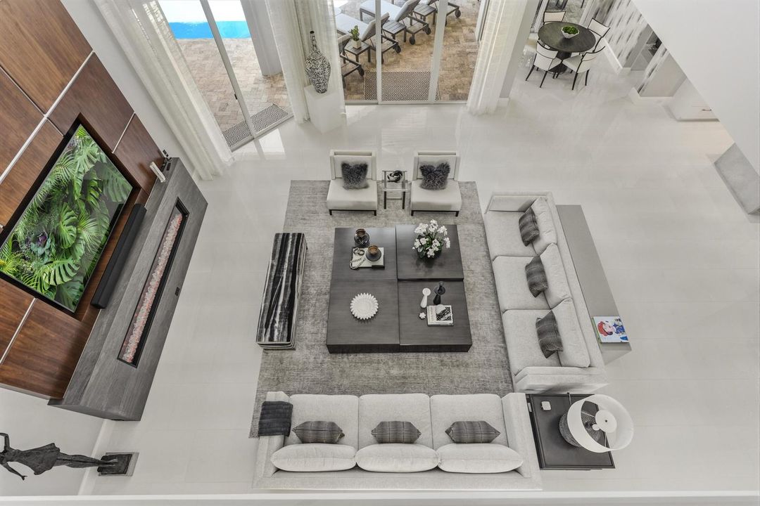 living room from 2nd floor