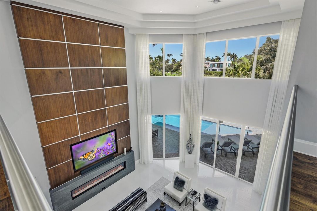 living room from 2nd floor