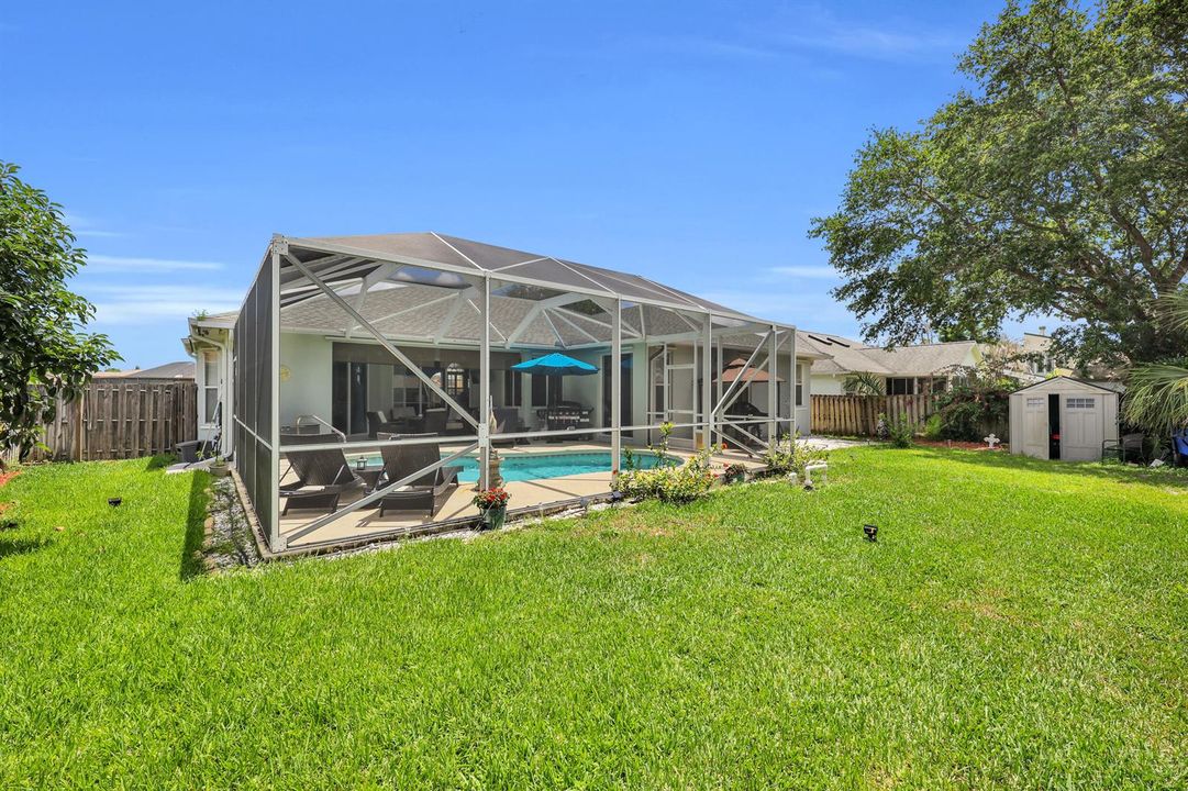 Private Fenced Backyard