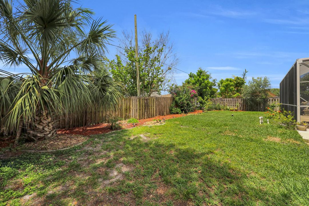Private Fenced Backyard