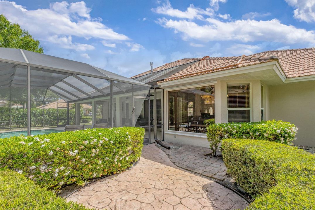 Private Patio Area
