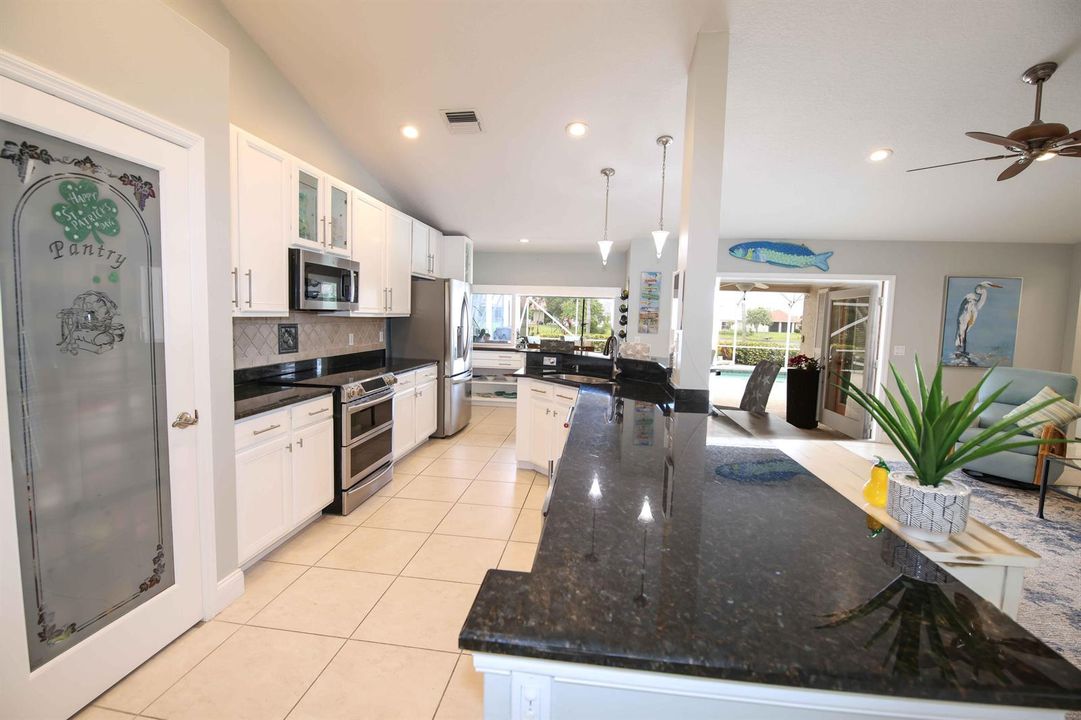Kitchen work area