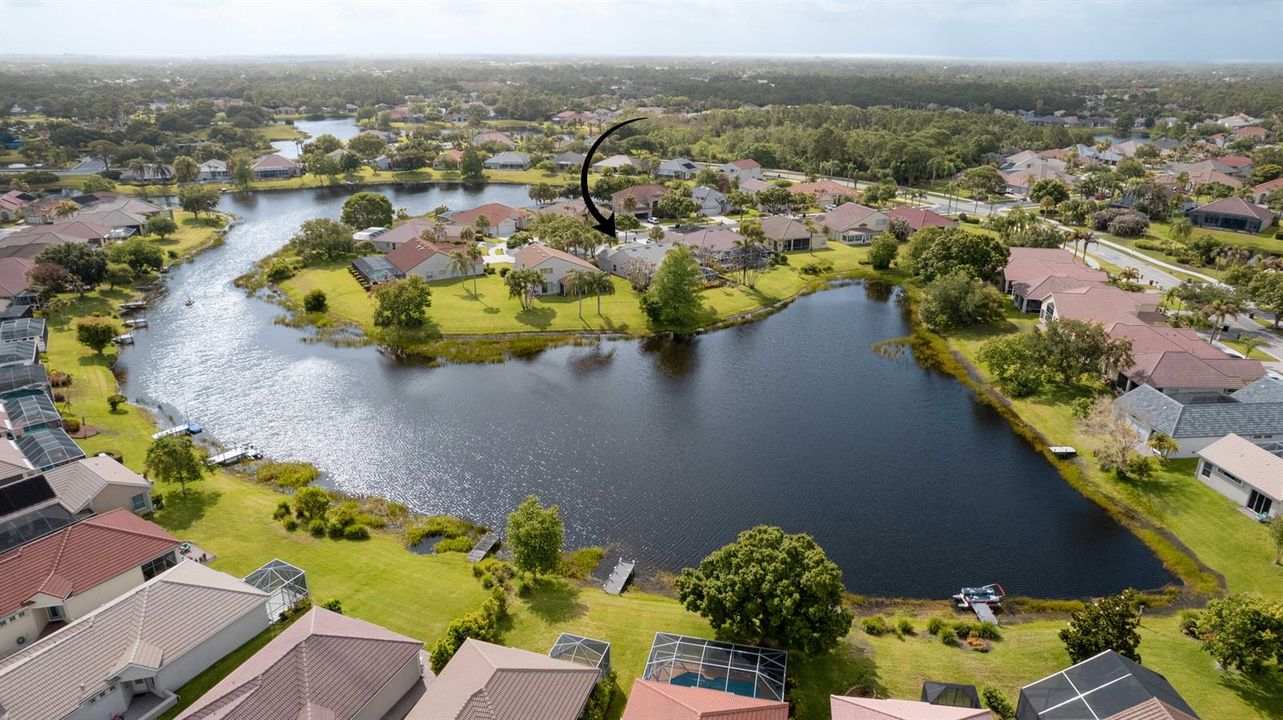 Largest part of Lake