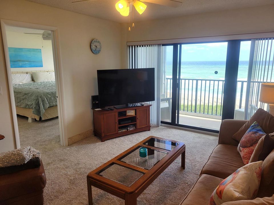 Living Room and Primary Bedroom