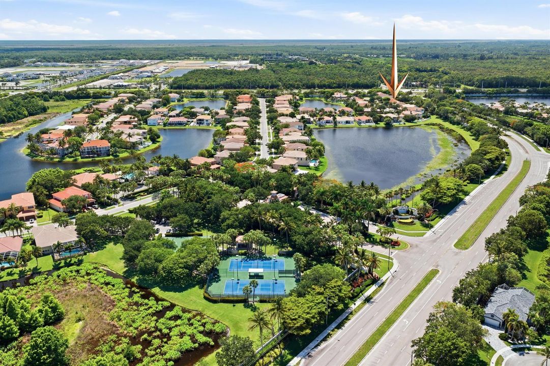 Isola Bella Estates aerial view