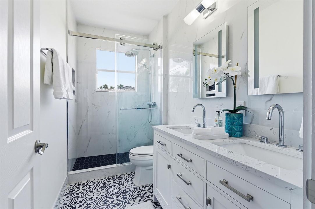 Second floor bath