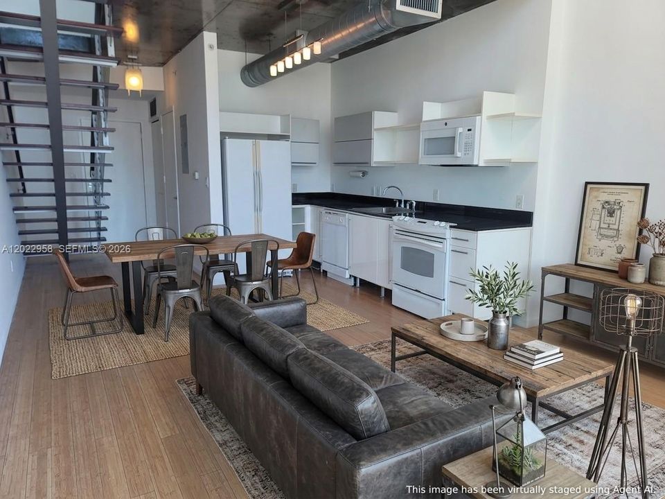 Living Room & Dining Room
