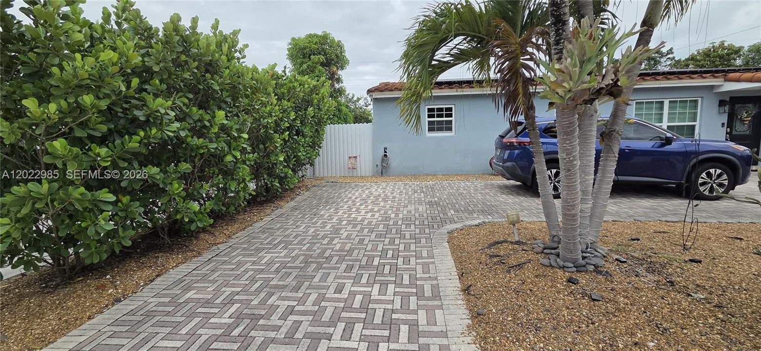 Patio Entrance to the Unit