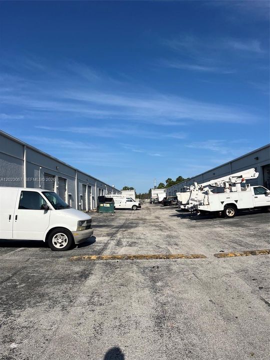 Rear parking