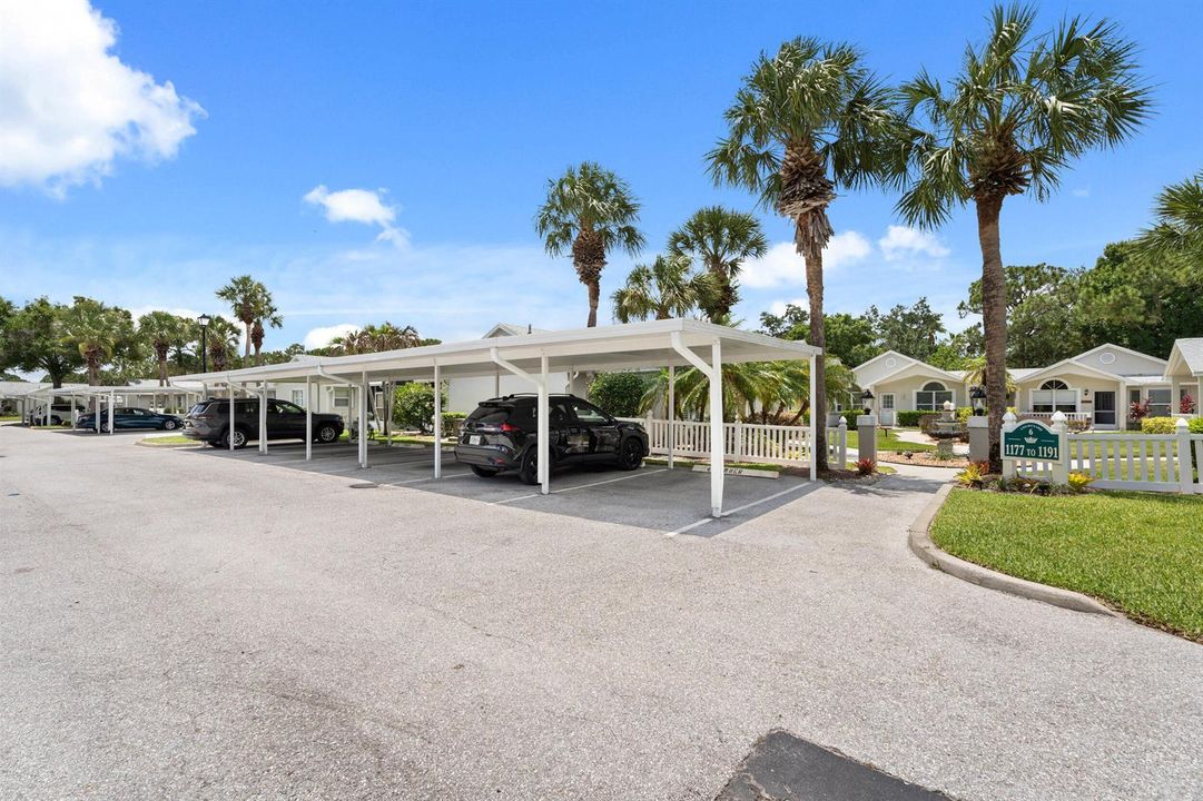 Covered parking