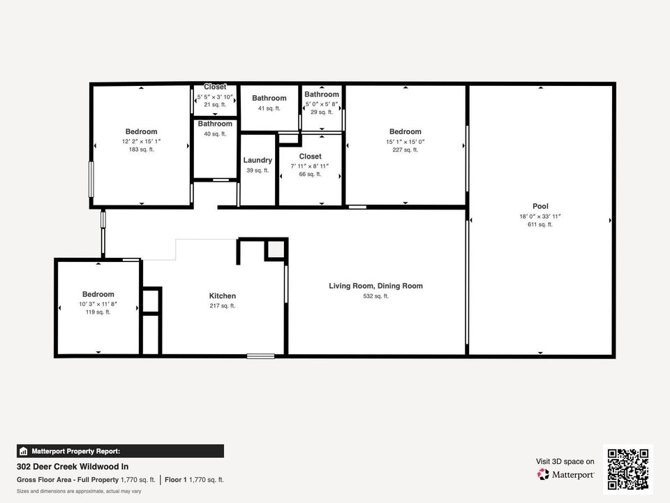 floorplan302 Deer Creek Wildwood ln - Fl