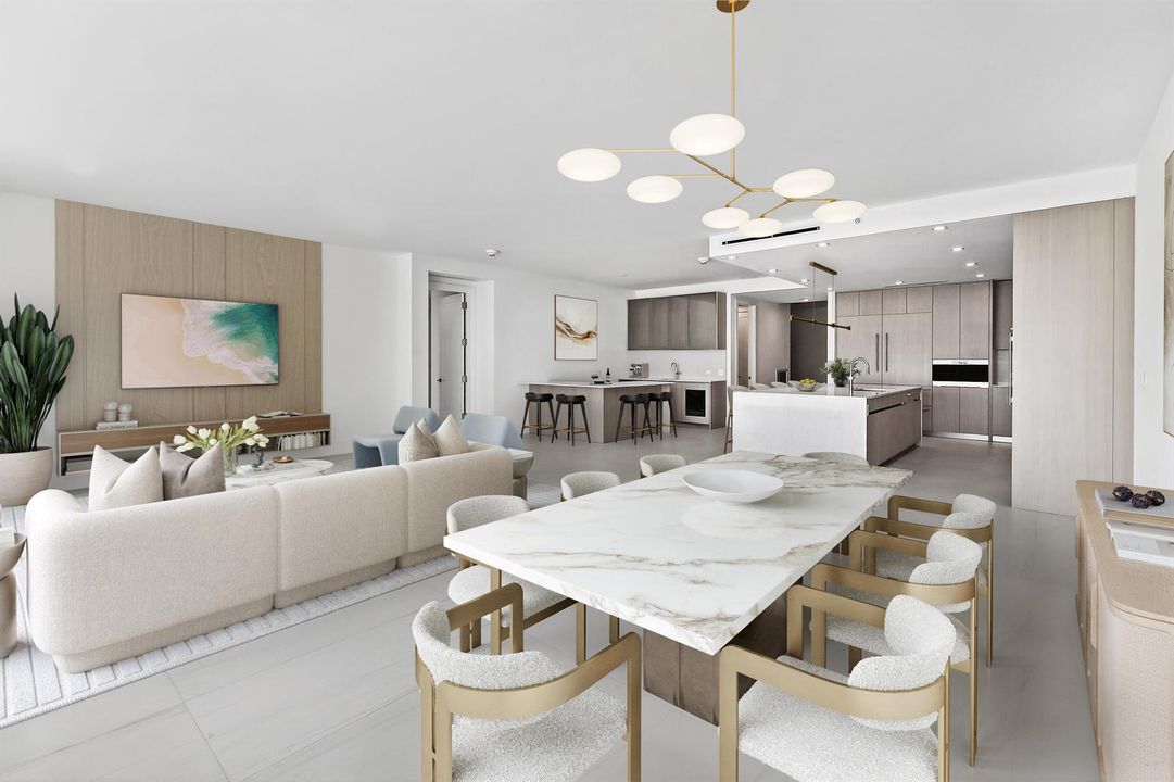 Dining & Living Room