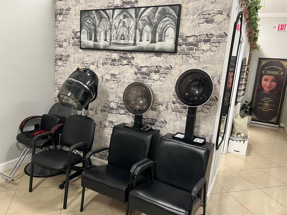 SALON HAIR DRYING STATION
