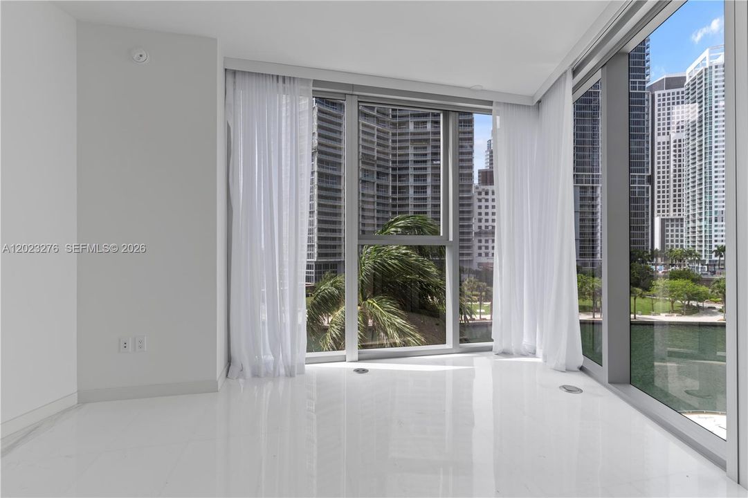 Master Bedroom Without Furniture. Unit does come furnished but can come unfurnished.