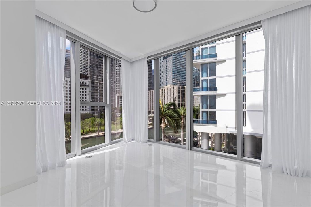 Master Bedroom Without Furniture. Unit does come furnished but can come unfurnished.
