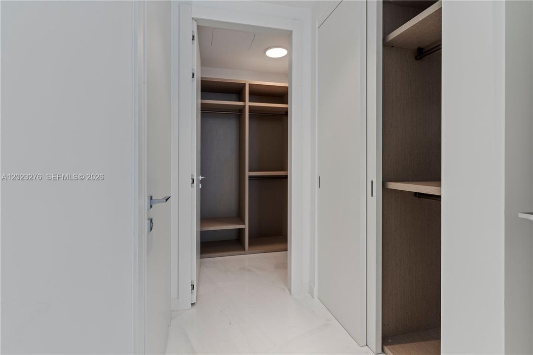 Master Bedroom Secondary Closet.