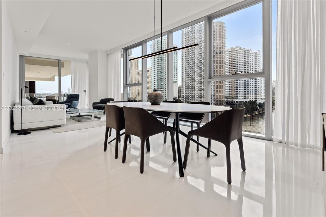 Dining and Living Area