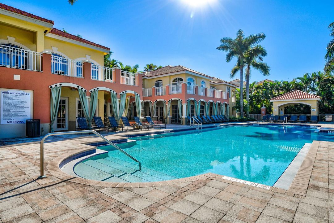 luxurious pool