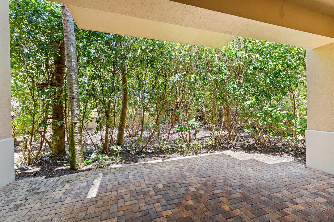 Patio off 3rd Bedroom