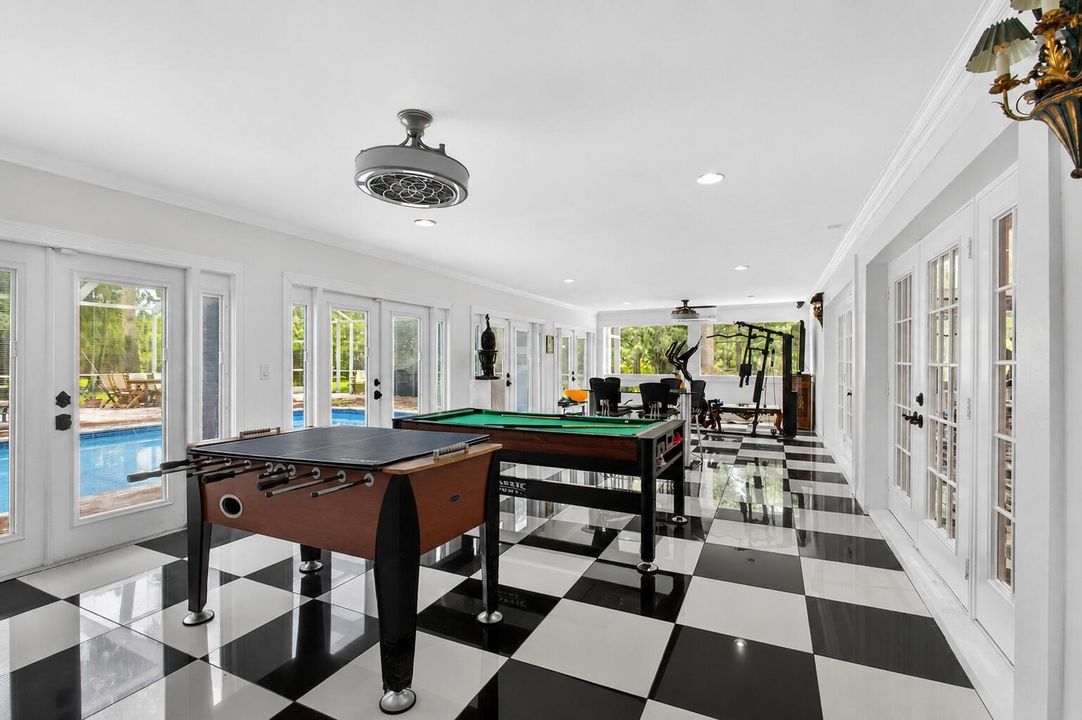 Porch Game Room