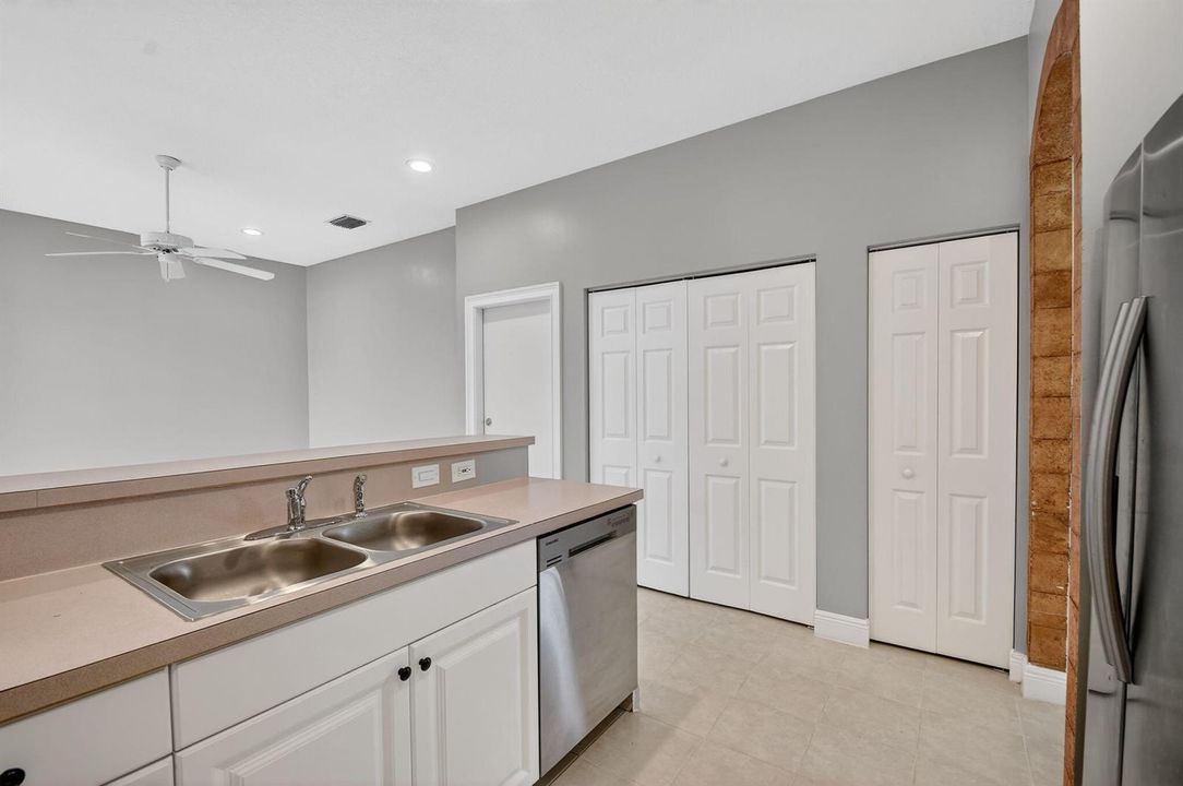 Kitchen to Family Room