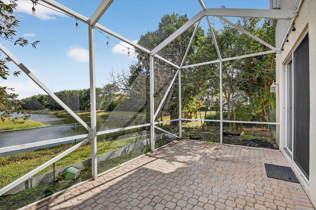 Screened Patio & View