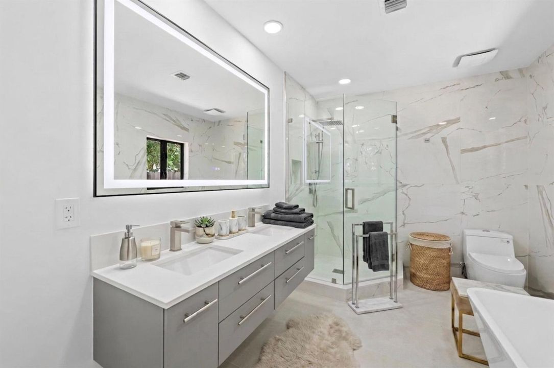 Master Bath Staged