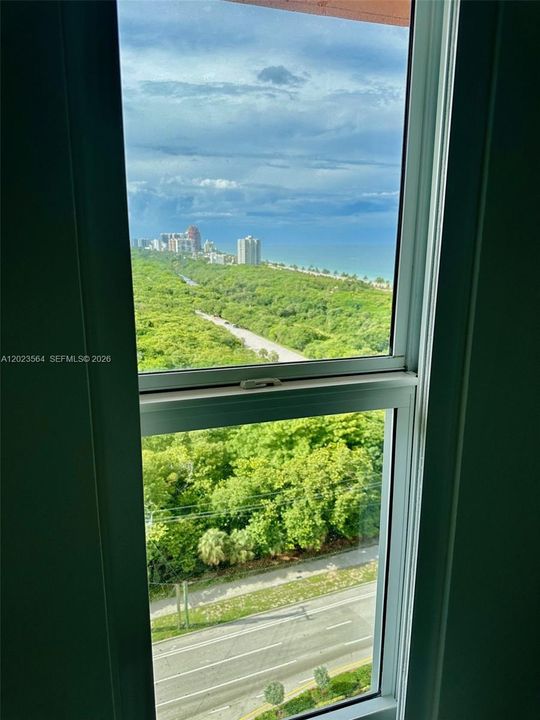 Ocean views from Master bedroom