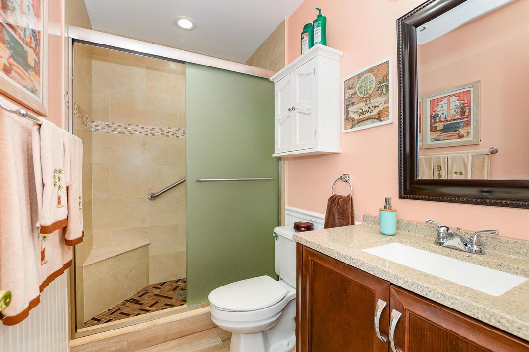 Tiled Shower Glass Door