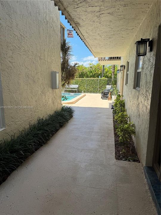 Outside Walkway