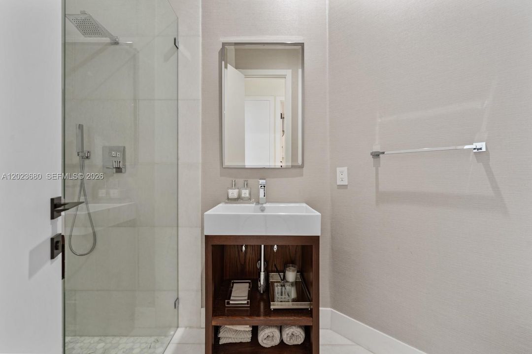 Powder Room with Shower
