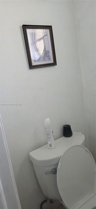 Half-bath toilet