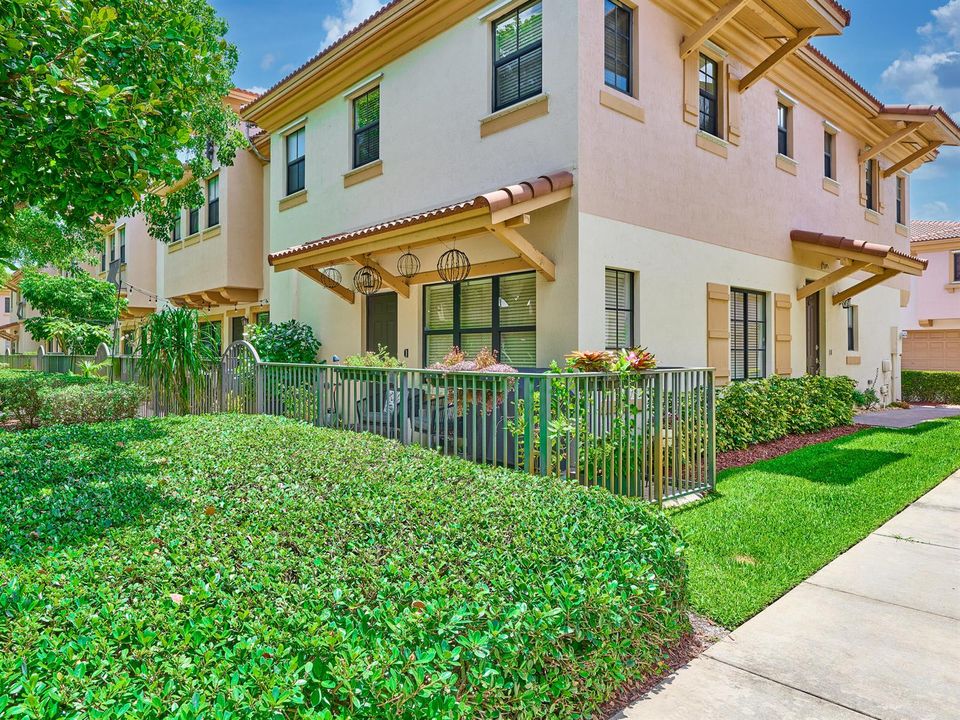 Back of Townhome