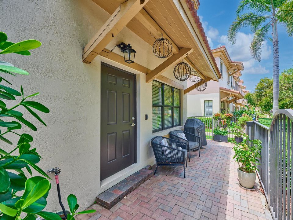 Fenced Patio
