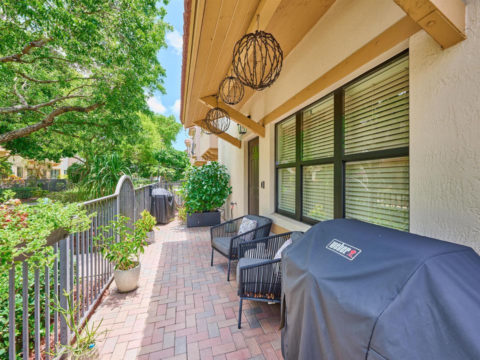 Fenced Patio
