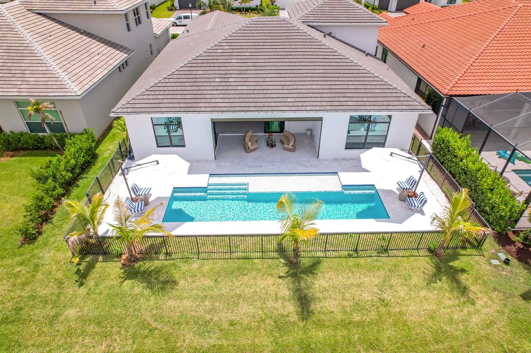 8596 SW Felicita Way Aerial Yard Closeup