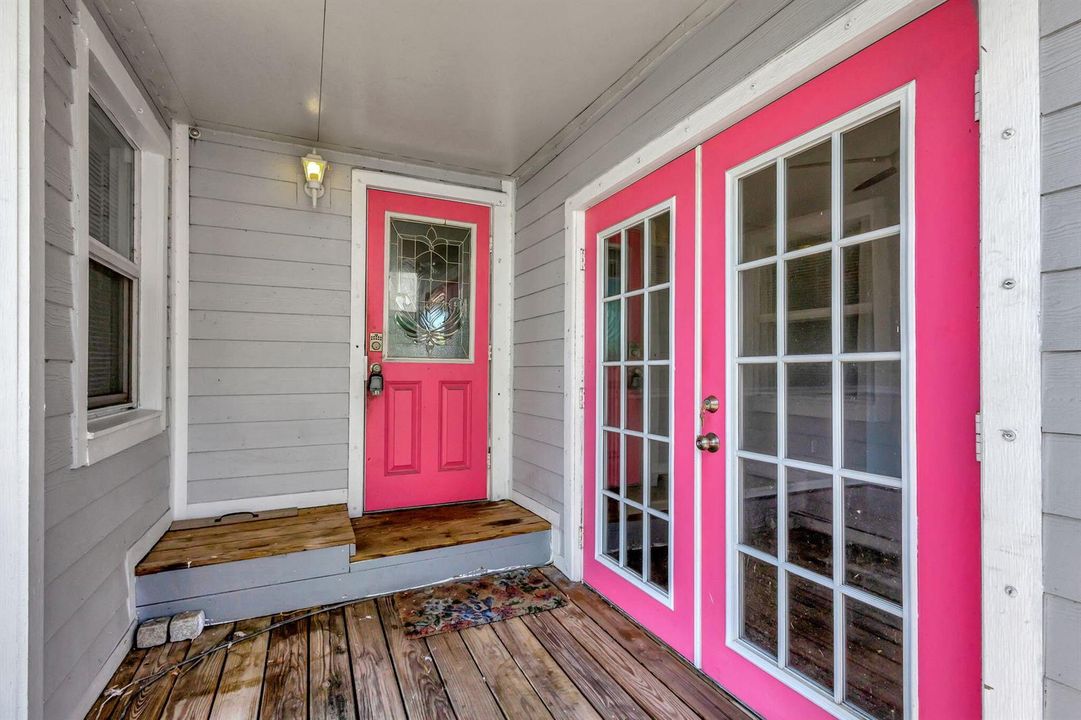 Rear Porch