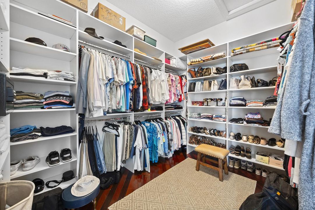 Primary Walk In Closet