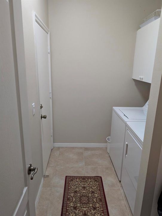 Inside Laundry Area