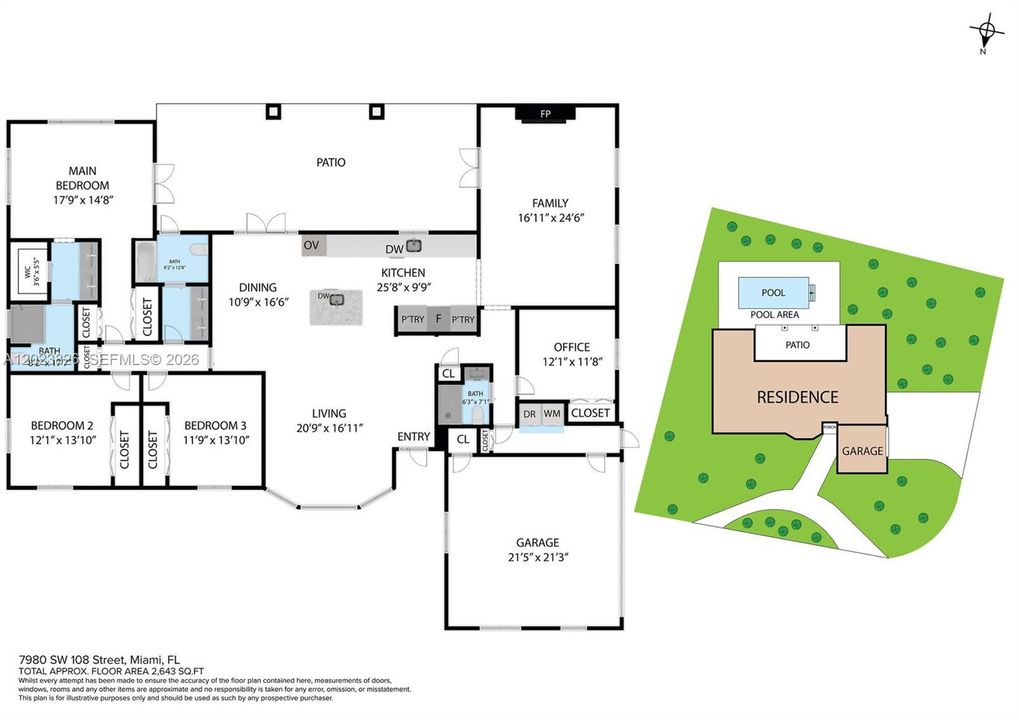 For Sale: $1,750,000 (4 beds, 3 baths, 2634 Square Feet)