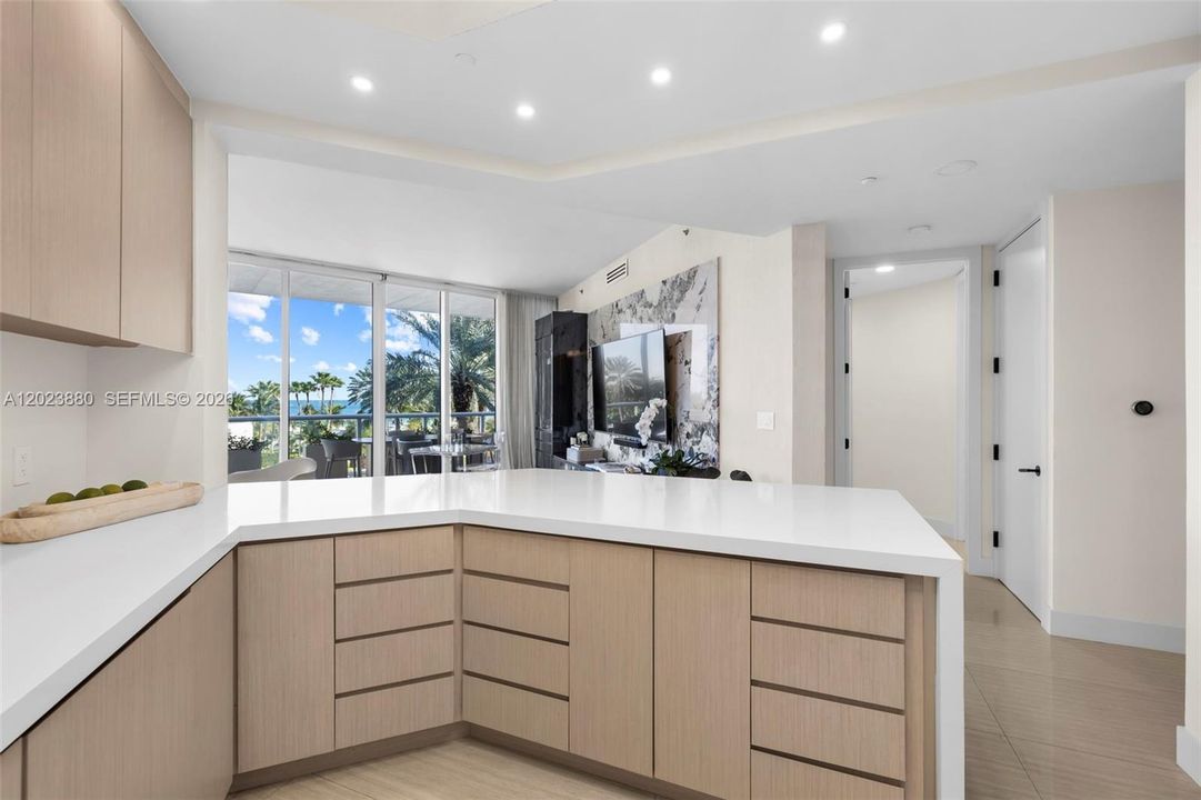 Actual kitchen