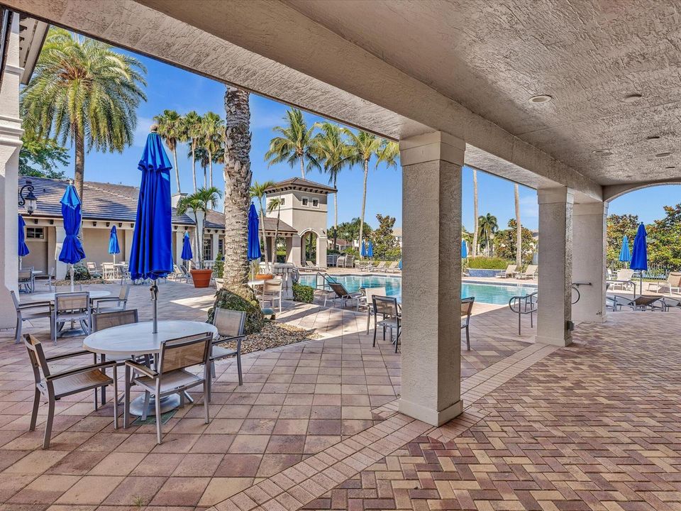 Saturnia Isles Covered Pool Area