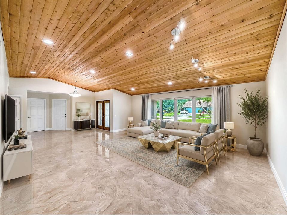 Living Room-Virtually Staged