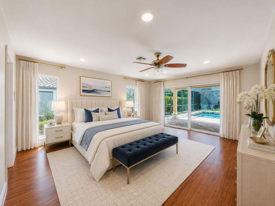 Primary Bedroom-Virtually Staged